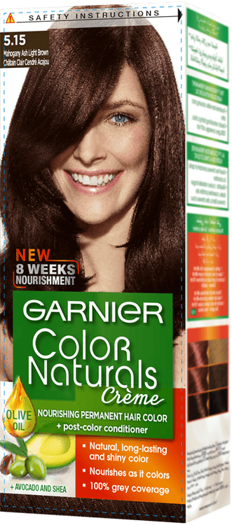 Garnier Color Naturals Hair Color Creme Mahogany Ash Light Brown – Garnier Color Naturals Hair Color Creme Mahogany Ash Light Brown –