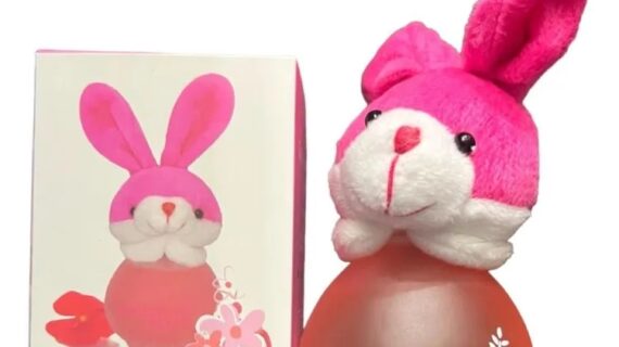 pink bunny perfume for baby